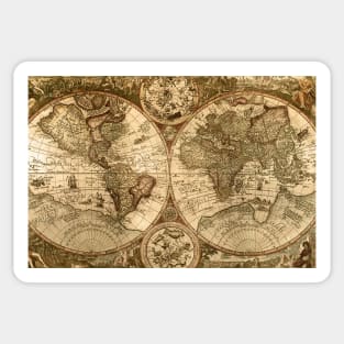 Ancient Map Sticker